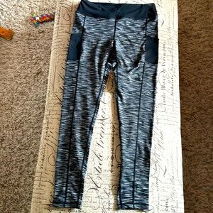 Mono B Space-Dyed Leggings with Pockets size Large